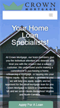 Mobile Screenshot of crownmortgage.com